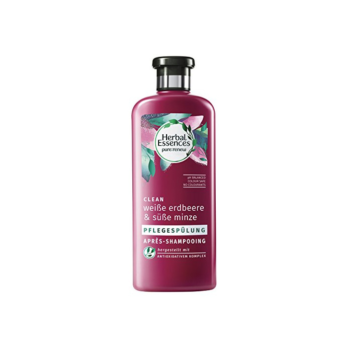 Product Herbal Essences blanca Fresa y Süße Menta Cuidado Enjuague