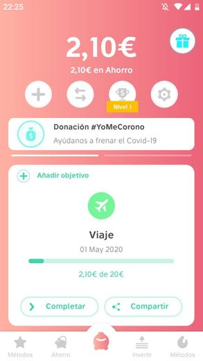 GOIN - app para ahorrar y ganar dinero