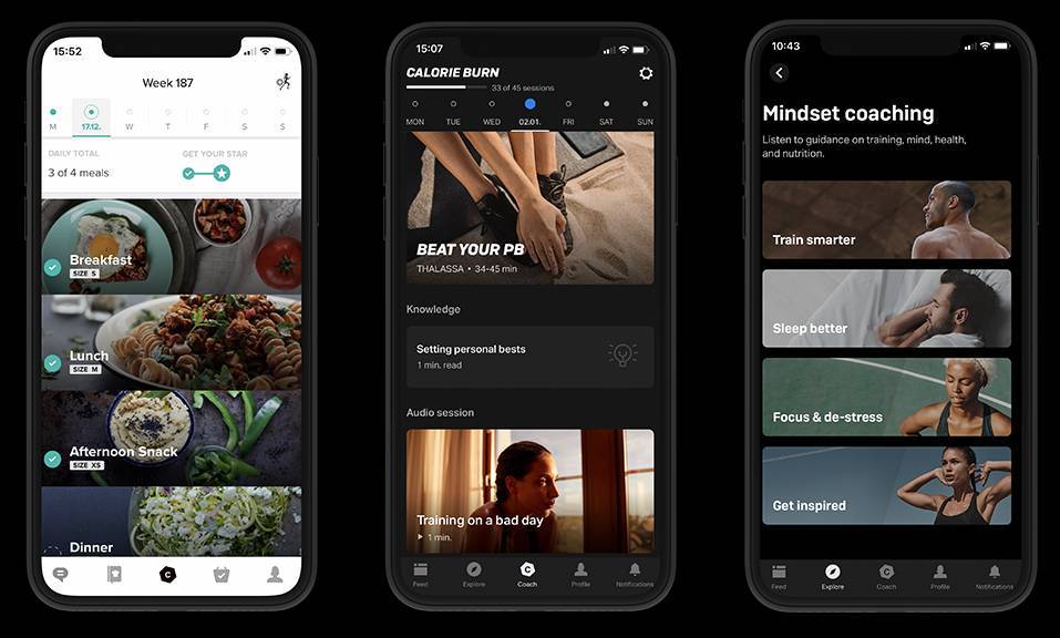 App Freeletics - Deporte en 🏘️