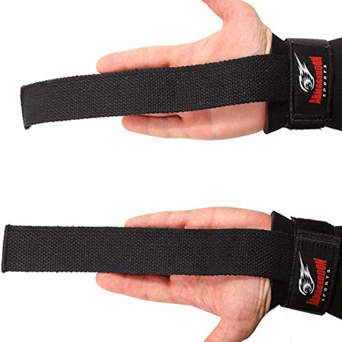 Producto Profesionales Correas Levantamiento de Pesas con Acolchados Mmuñequeras para Gimnasio Fitness Culturismo Lifting Straps