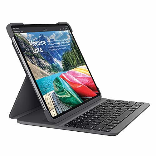 Electrónica Logitech Slim Folio Pro Funda para iPad con Teclado Inalámbrico Bluetooth, iPad