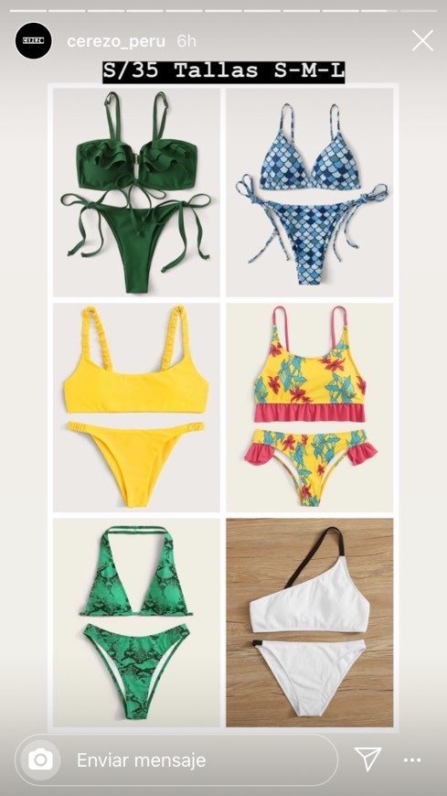 Moda Cerezo Perú- Bikinis 