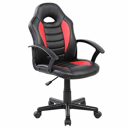 Elemento de la categoría hogar T-LoVendo Silla Gaming Racing para Niños Escritorio Estudios Videojuegos Sillón Gamer