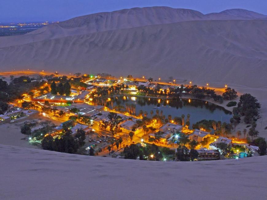 Lugar Huacachina Ica