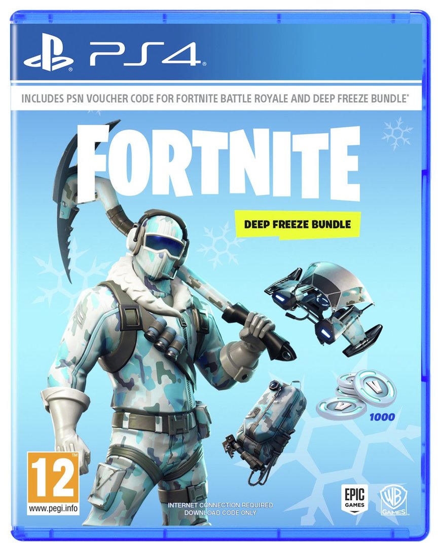 Videojuegos Fortnite: Deep Freeze Bundle