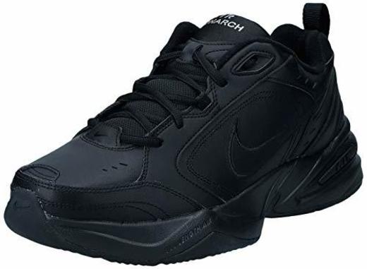 Nike Air Monarch IV, Zapatillas de Gimnasia para Hombre, Negro