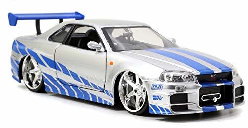 Electrónica Jazwares Metals Diecast, Nissan Skyline GT-R, Fast and Furious, Brian o 'Conner' s,