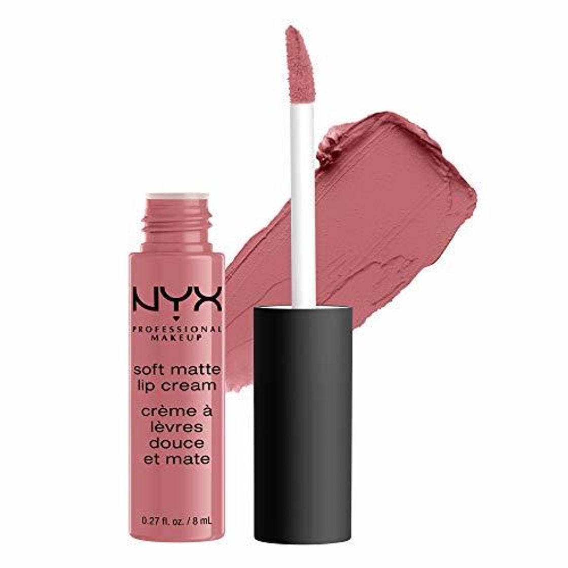 Social NYX Professional Makeup Pintalabios Soft Matte Lip Cream, Acabado cremoso mate, Color
