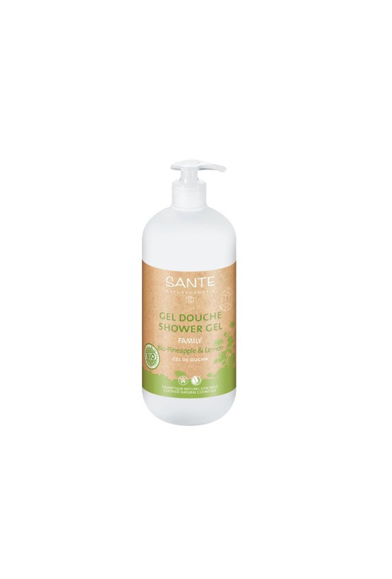 Social Sante - Gel de ducha Bio de piña y limón Sante