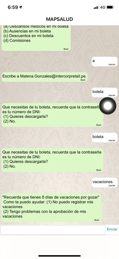 Chatboot ios 