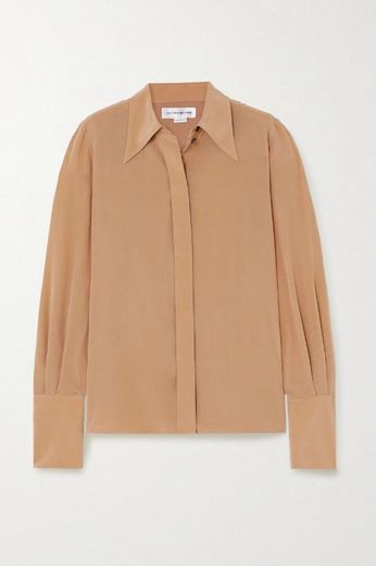 VICTORIA BECKHAM Crepe de chine shirt