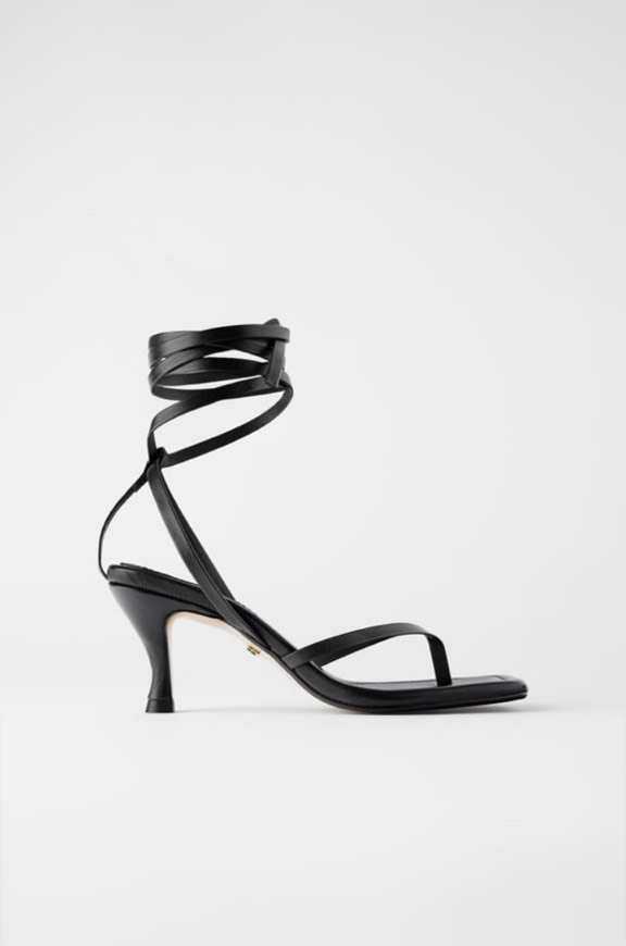 Social ZARA Leather high heel sandals