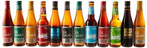 Producto La Sagra y Burro de Sancho Cesta Degustación- 12 Paquetes de 330