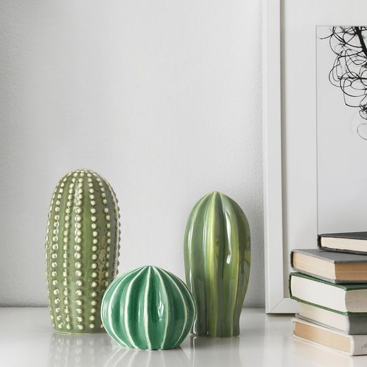 SJÄLSLIGT Decoração conjunto de 3 - verde - IKEA