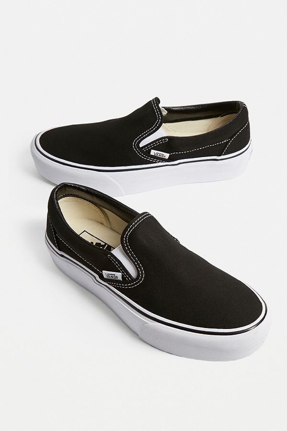 Producto Classic flip on black vans 