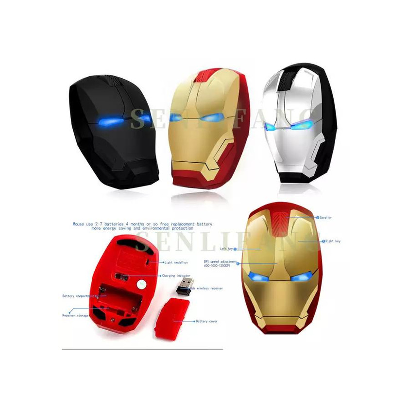 Productos Mouse Iron Man