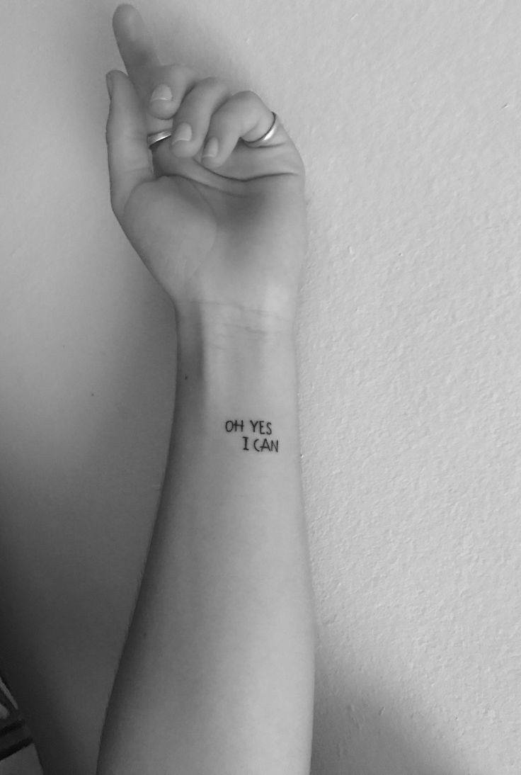 Social Tatuagem "motivacional"