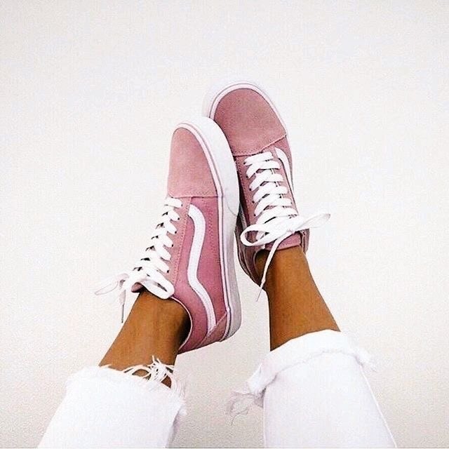 Social Vans rosa 