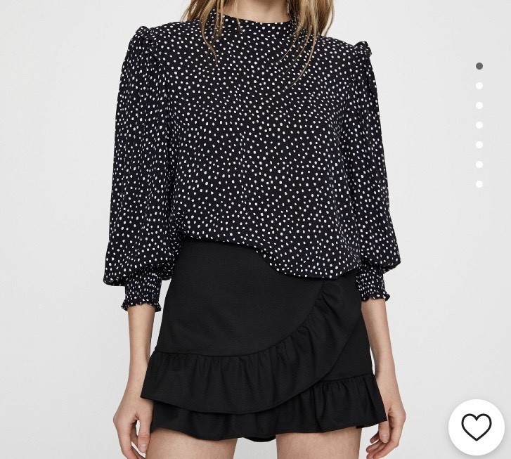 Social Blusa c/ bolinhas