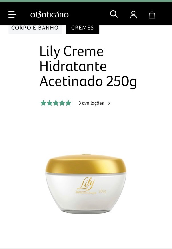 creme hidratante