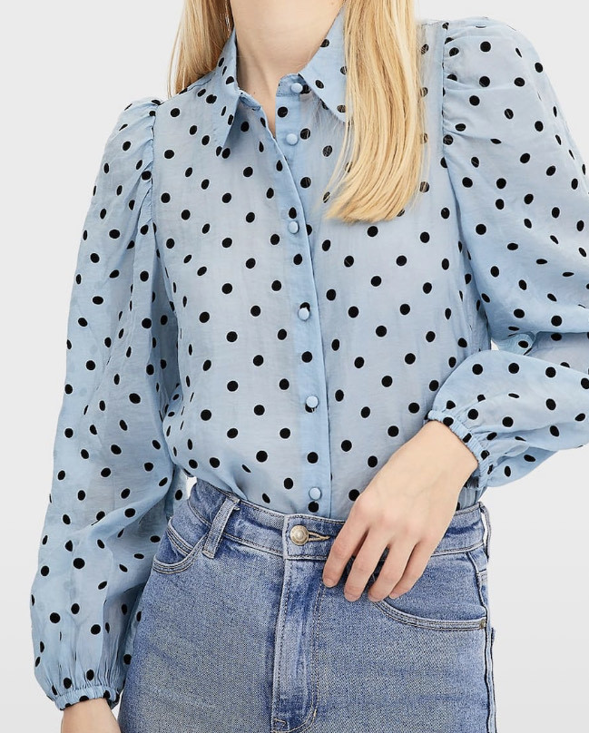 Social Camisa manga bufante STRADIVARIUS 