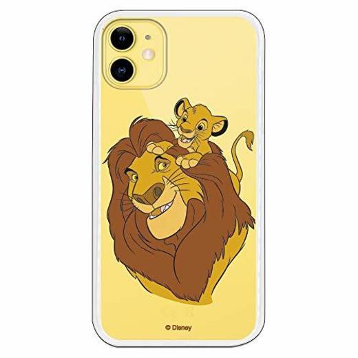 Funda para iPhone 11 Oficial de El Rey León Mufasa y Simba