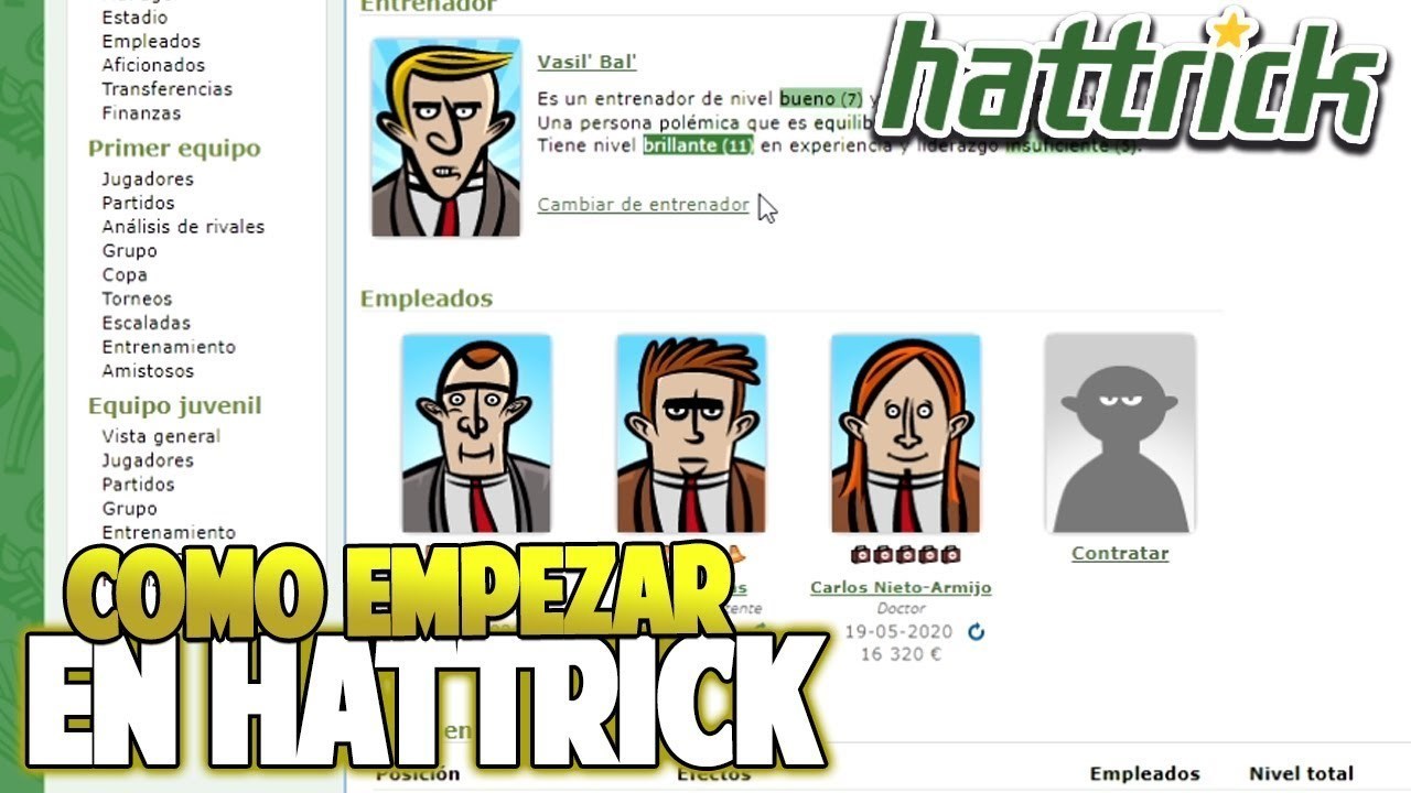 Moda Cómo empezar en HATTRICK - Kapps