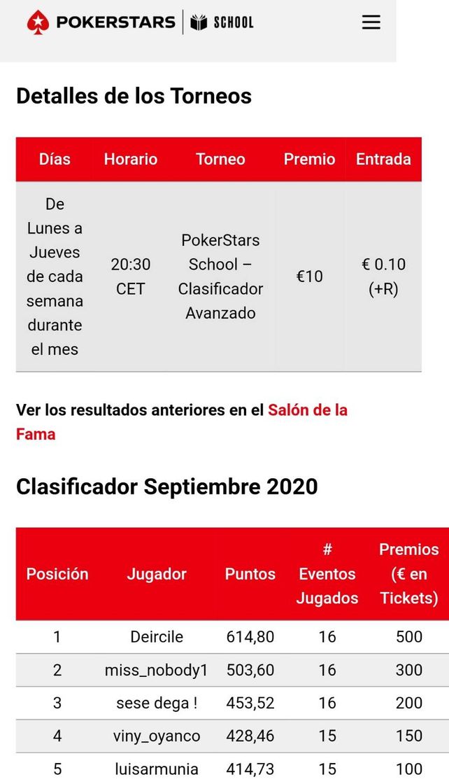 ♠♣ PokerStars School ♦♥