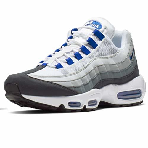 Fashion Nike Schuhe Air MAX 95 SC White-Racer Blue-Anthracite-Wolf Grey