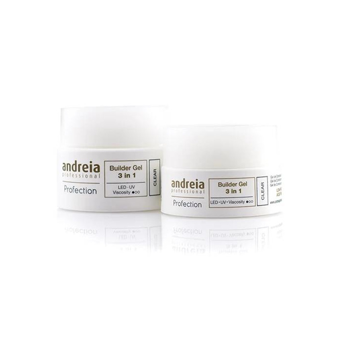 Products Andreia Profection Gel Construção 3 Em 1- Soft White

