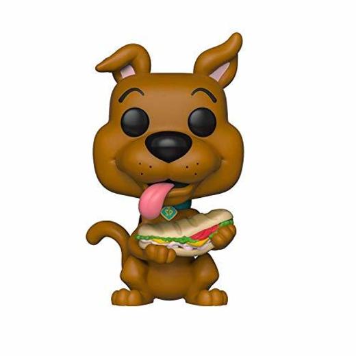 Funko- Pop Figura de Vinilo: Animación Scooby Doo w/Sandwich Coleccionable, Multicolor