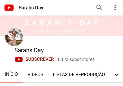 Sarah’s Day, YouTube 