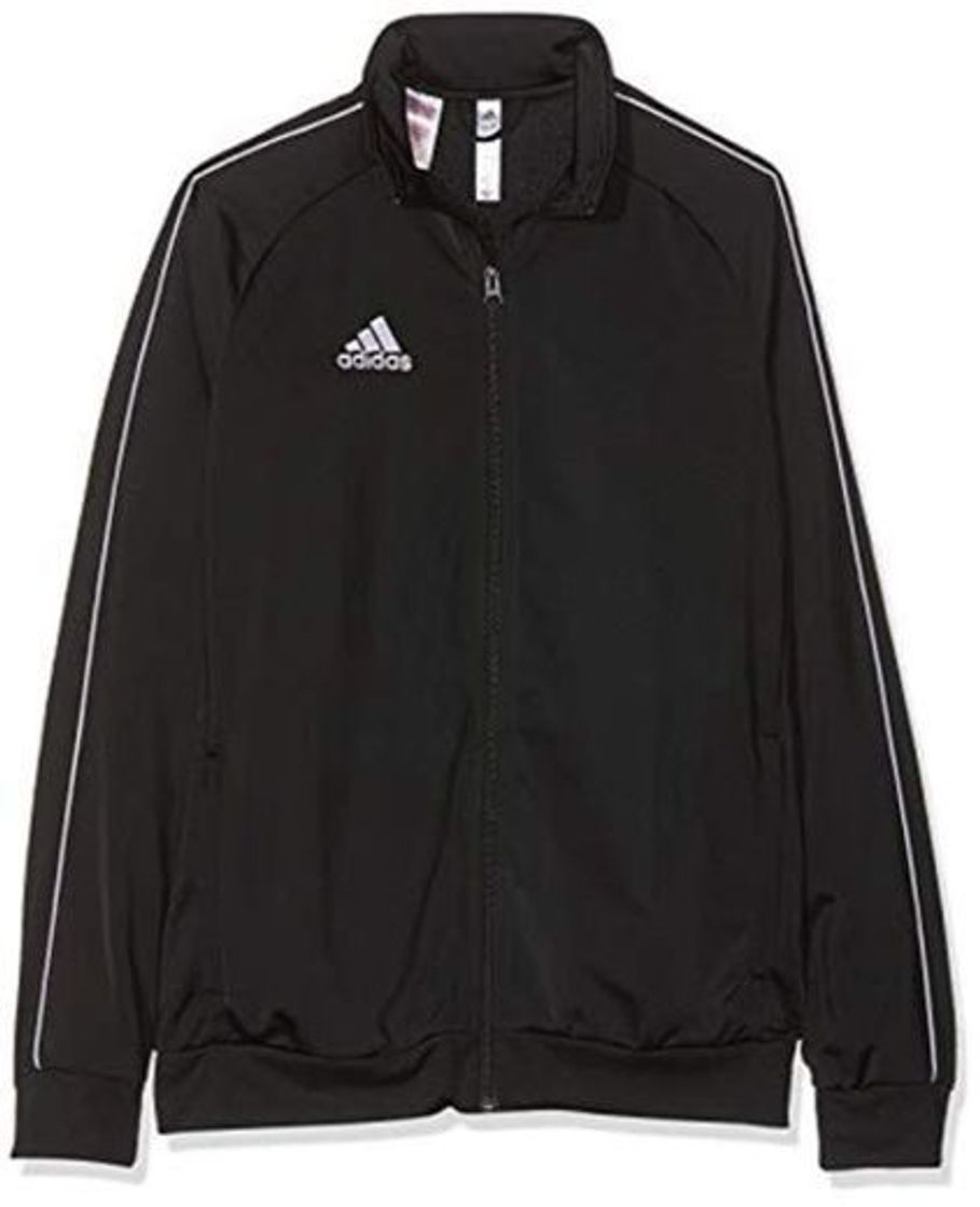 Social adidas Core18 PES Jkty Sudadera con Cremallera, Unisex Niños, Negro