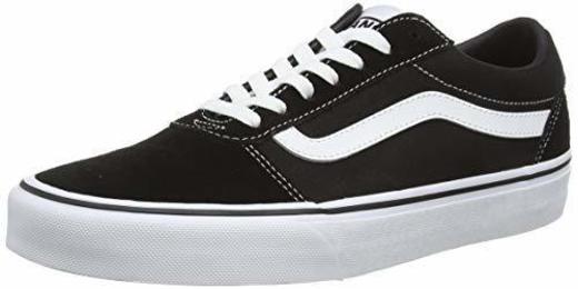 Vans Ward Canvas, Zapatillas Hombre, Negro