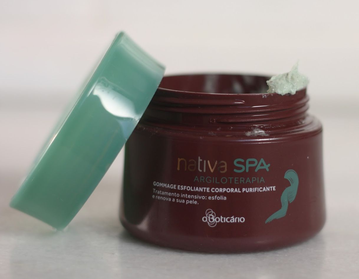 Social Esfoliante corporal Boticário argiloterapia