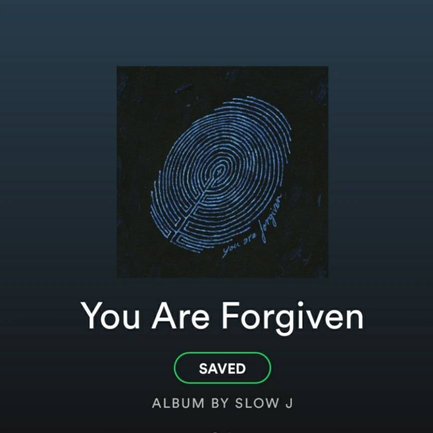 Canción You Are Forgiven - Slow J