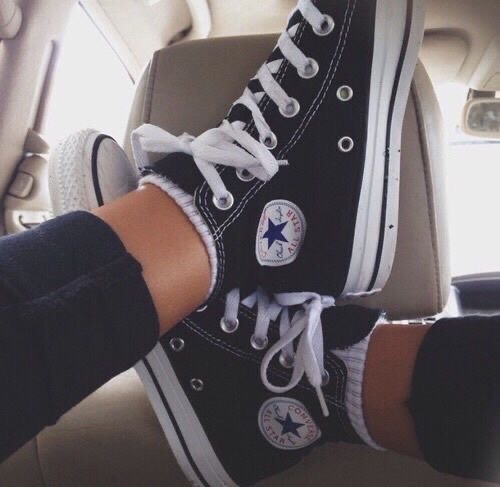 Fashion Converse All Star Pretos