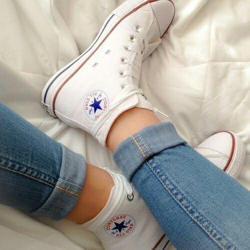 Fashion Converse All Star Brancos