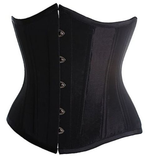 SZIVYSHI Mujer Steampunk Corsé de Underbust Cintura Waist Cincher gótico Bustier Fajas