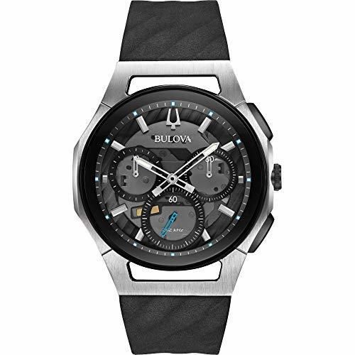 Bulova Reloj Cronógrafo para Hombre de Cuarzo con Correa en Caucho 98A161