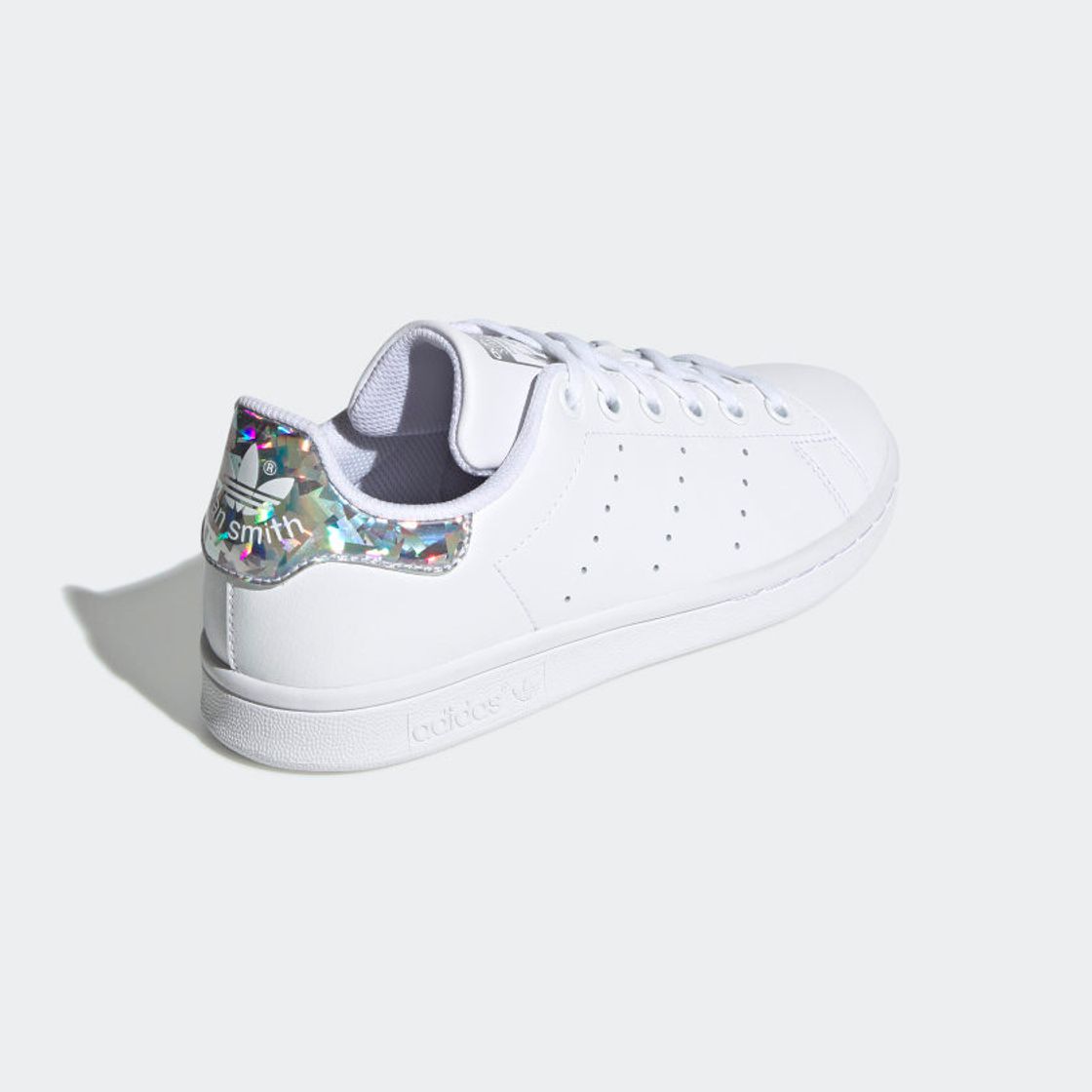 Fashion Stan Smith Cloud White, Black & Silver Shoes 