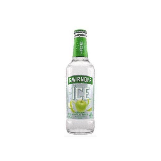 Vodka SMIRNOFF Ice Green Apple Listo para Tomar Botella 355ml