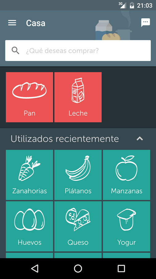 Bring lista de compras