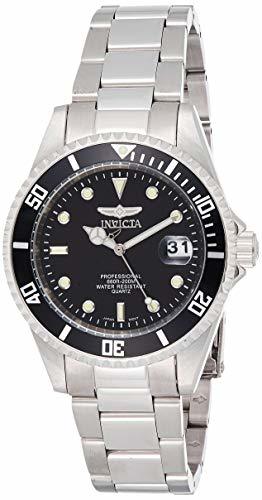 Moda Invicta 8932OB Pro Diver Reloj Unisex acero inoxidable Cuarzo Esfera negro