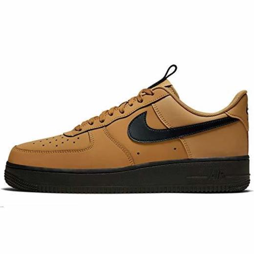 Nike Air Force 1 AOP PRM Zapatillas de Baloncesto para Hombre, Amarillo