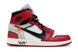 Fashion Jordan 1 Retro High Off-White Chicago