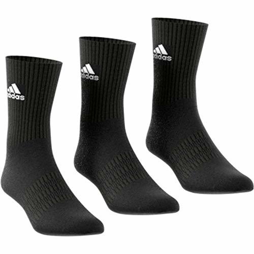 Fitness adidas Cushioned Crew Calcetines, Unisex Adulto, Negro