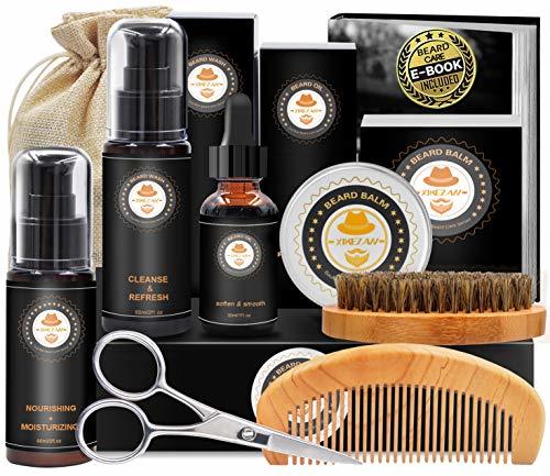 Belleza kit cuidado barba con champu barba