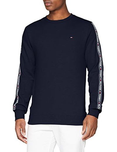 Tommy Hilfiger Track Top LS HWK Sudadera, Azul