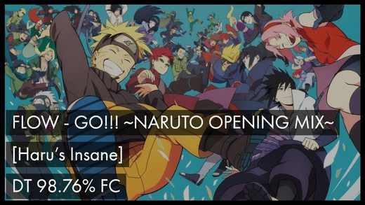 Go!!! - Naruto Opening Mix